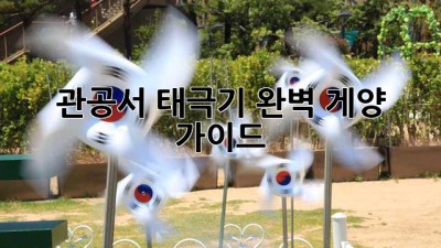 관공서 태극기 완벽 게양 가이드